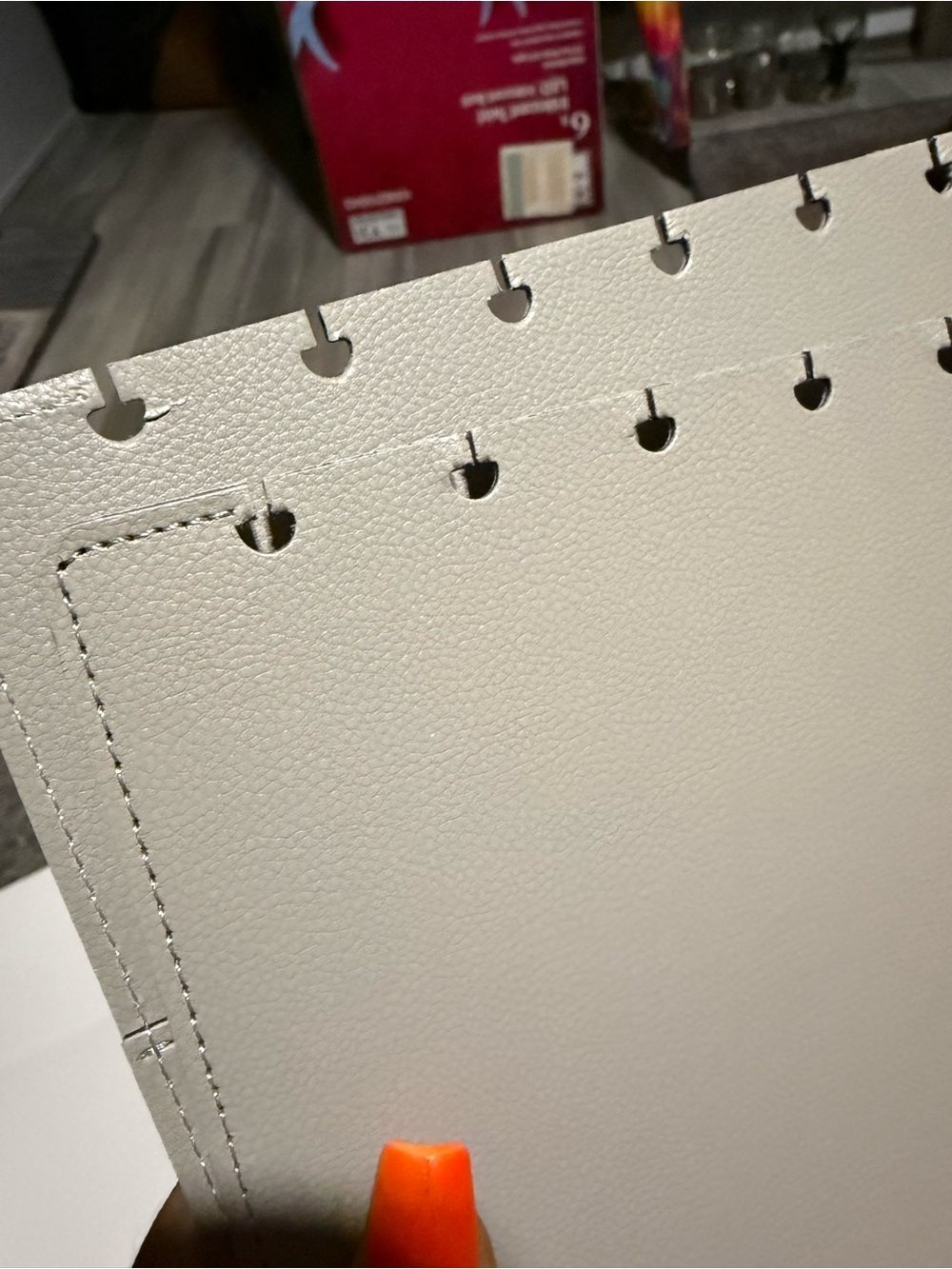 The Happy Planner Deluxe Snap-In Covers — Light Gray/taupe classic size - Picture 3 of 4